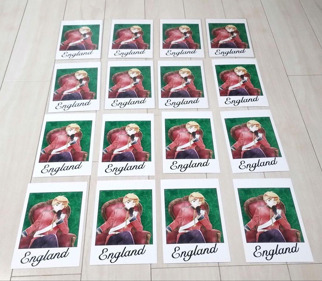 ヘタリア　イギリス　マルイ　アートコレクション　ポストカード　16枚セット