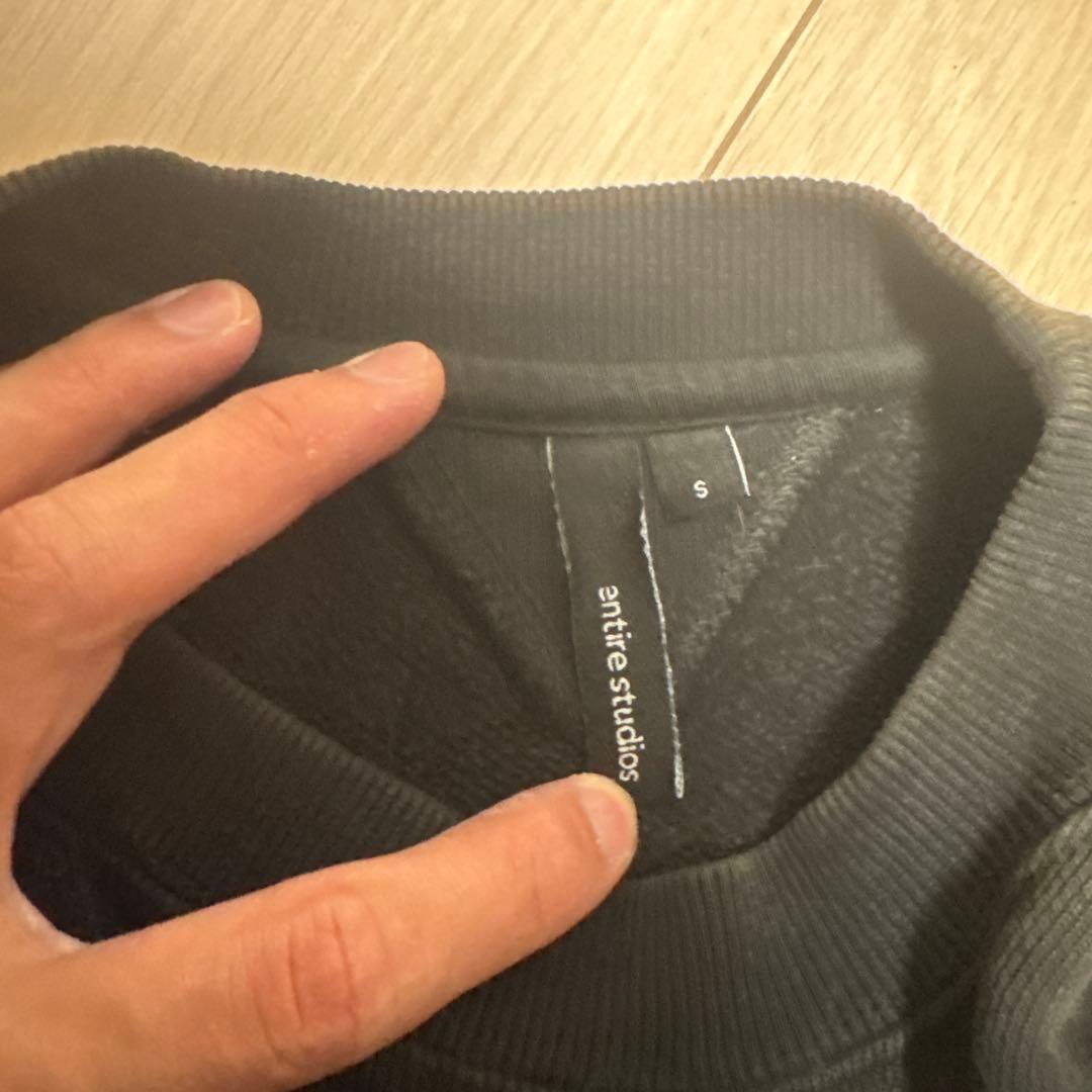 Entire studios box crew スウェット　深水光太着用