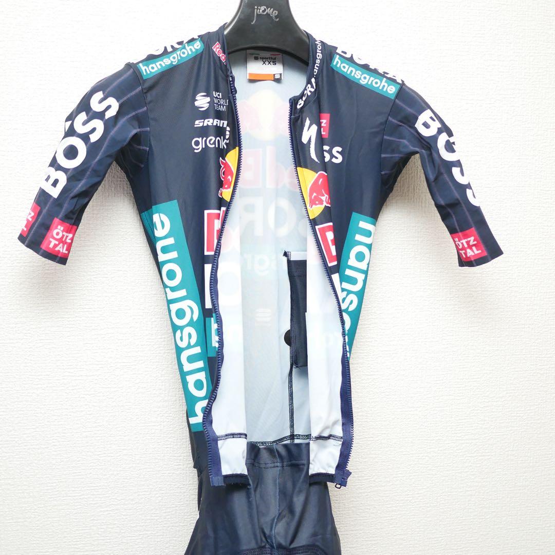 選手支給品 レッドブルボーラハンスグローエ ロードスーツ スキンスーツ プロ