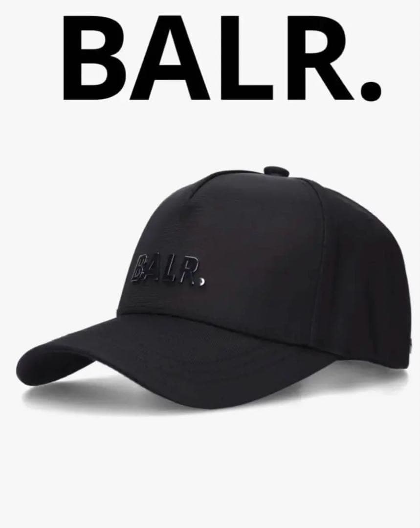 ヒデさん専用　BALR. メタルロゴ　ブラック キャップ