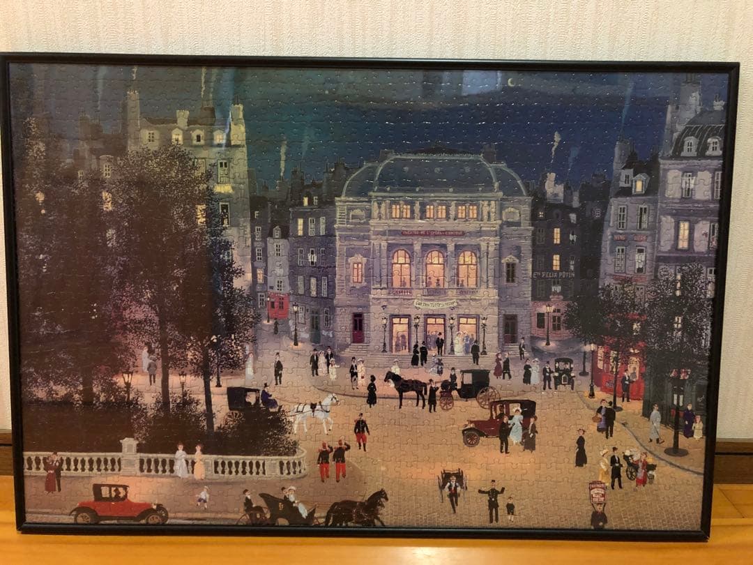 ミッシェルドラクロワ　オペラ劇場の夜 ジグソーパズル完成品 1000 フレーム付