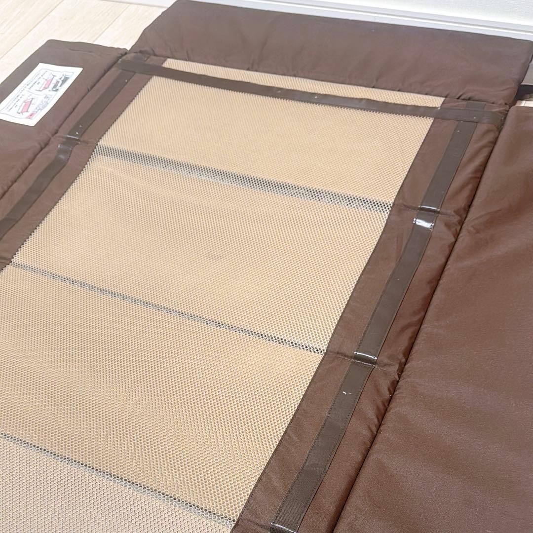 ちゅん　アップリカ　ココネルエアー　ベビーベッド　リッチブラウン