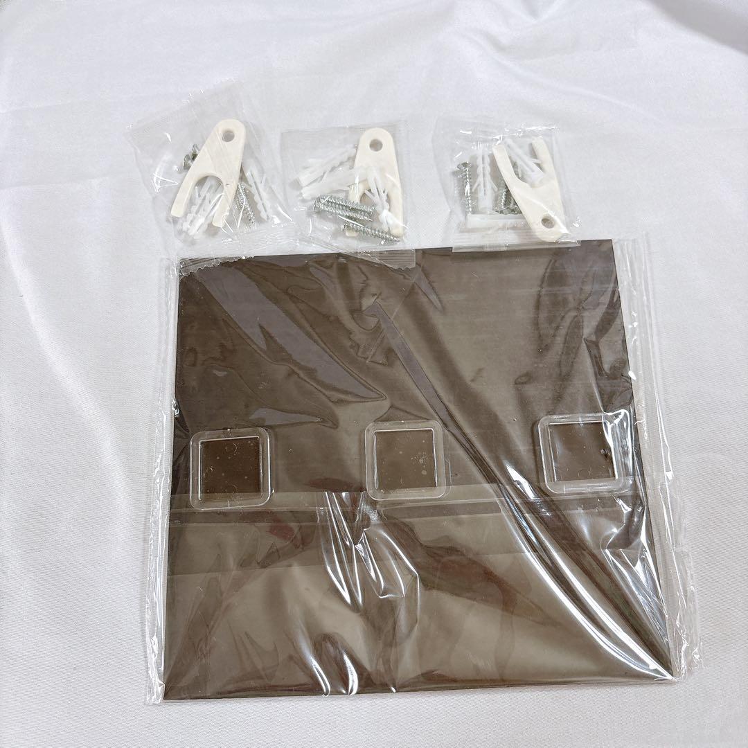 ❣️未使用❣️シャンプーボトル3個壁掛けタイプ各400ML ホワイト