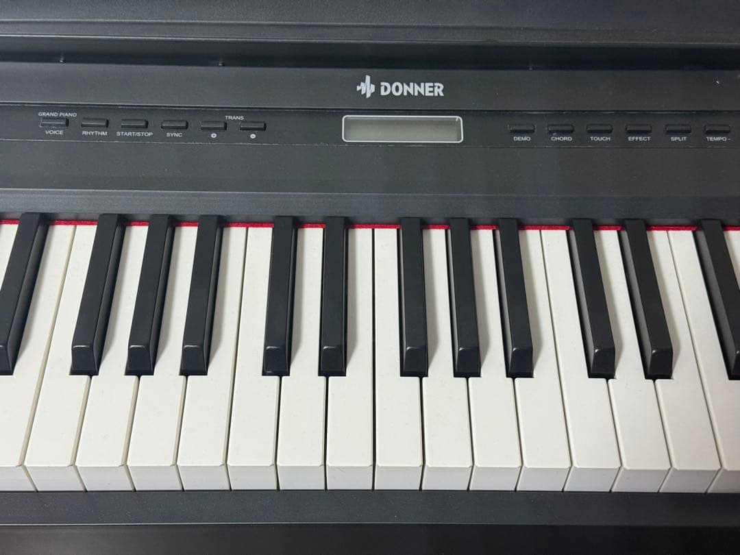 Donner 88鍵盤 電子ピアノ ハンマーアクッション鍵盤 DEP-20
