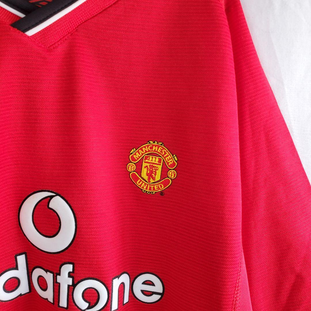 umbro ベッカム　マンチェスターユナイテッド ウェア　半袖 ユニフォーム