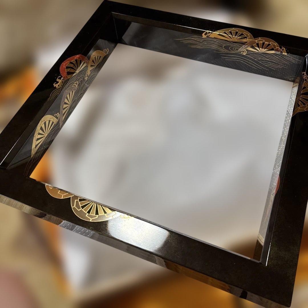 みよりんページ♫炉縁 お茶道具 谷内工芸 輪島塗 木箱