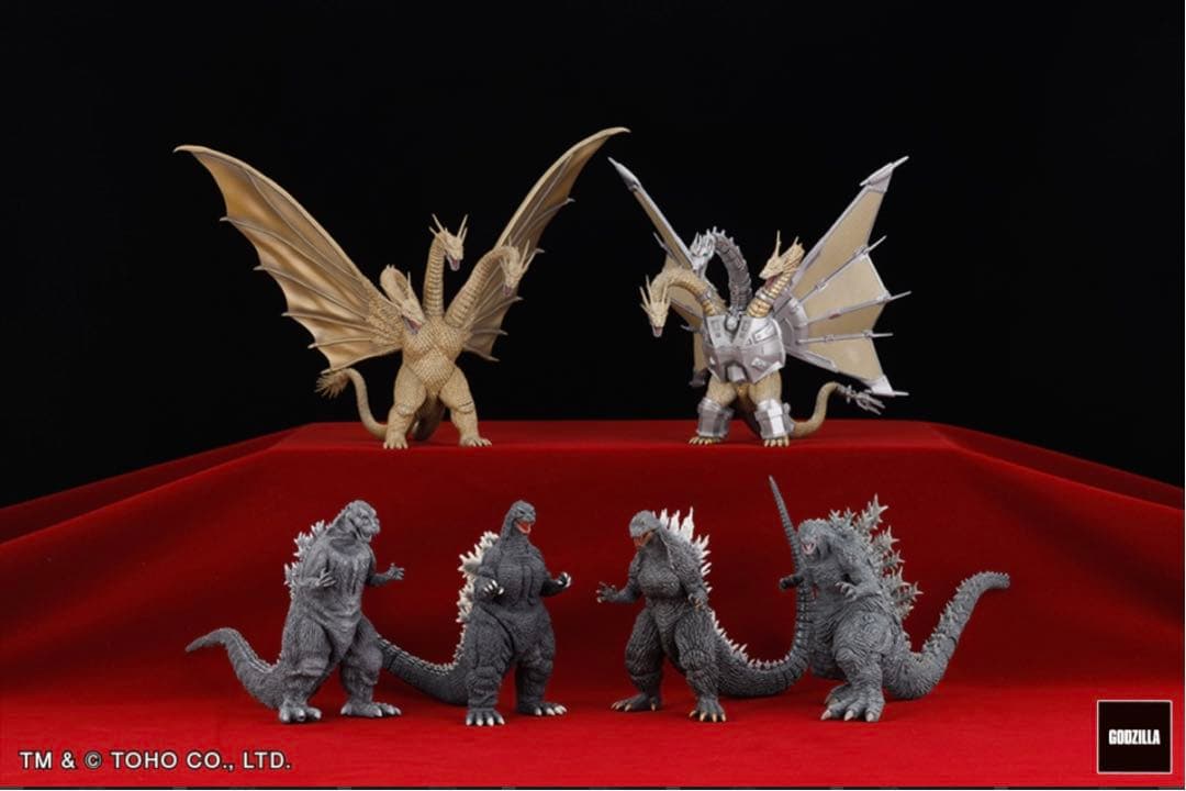 ★新品未開封　【激造シリーズ】 歴代ゴジラ・怪獣編 Part1 BOX 6体入