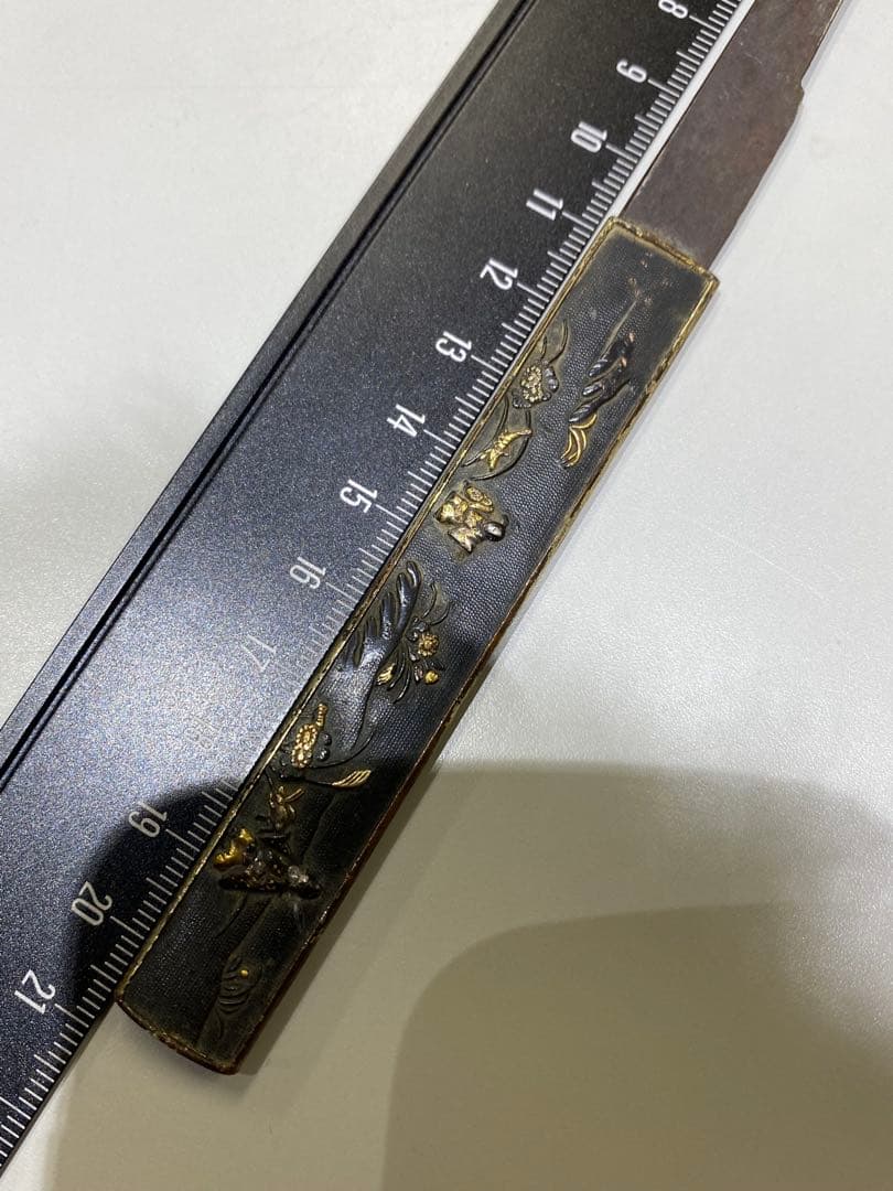 3-1848 時代刀装具在銘小柄