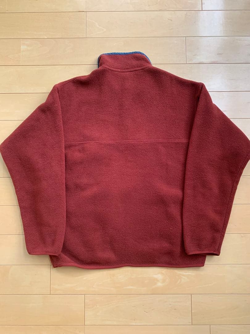 【M】Patagonia 02年 シンチラ スナップT レンガ色 メキシコ製