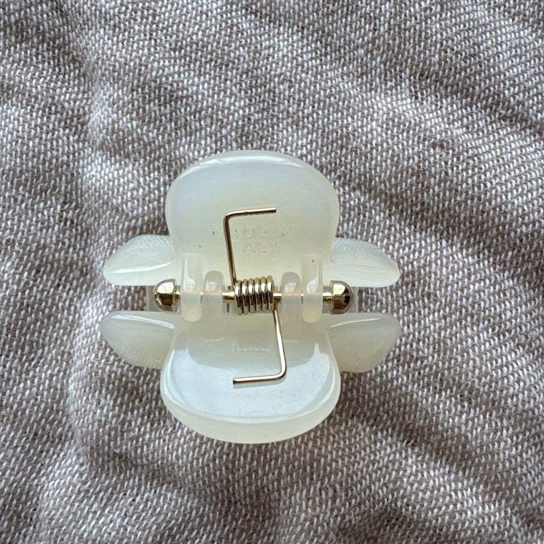 【とも様】UNDO HAIRWARE CLAW CLIP No. 2 ホワイト