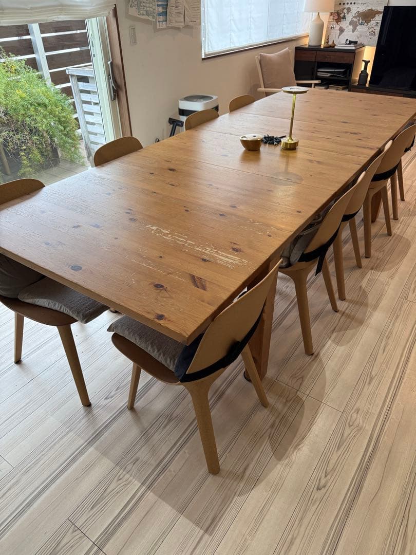 ダイニングテーブルのみ（8人から10人がけ）