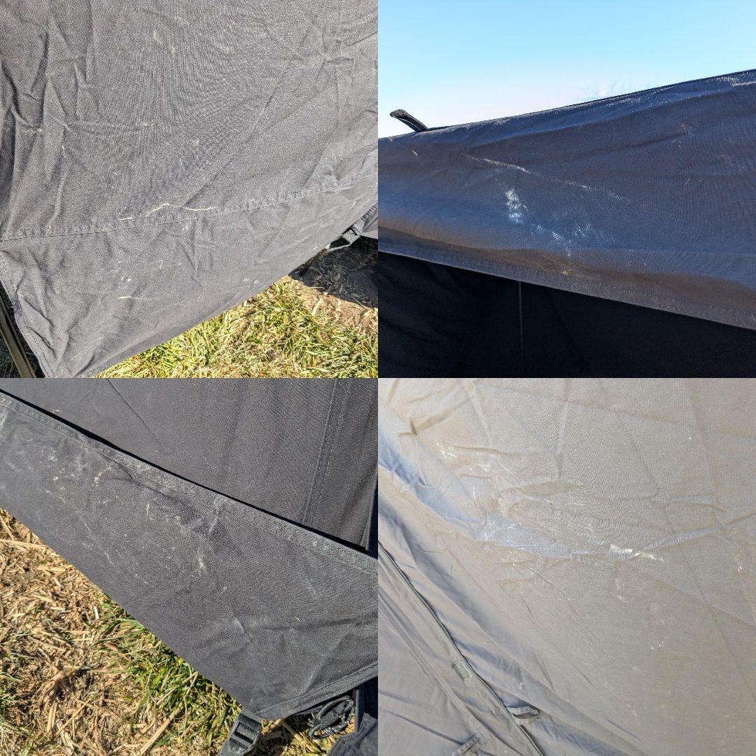 FUTURE FOX　FOX BASE EVO+前幕付き　ブラック　パップテント