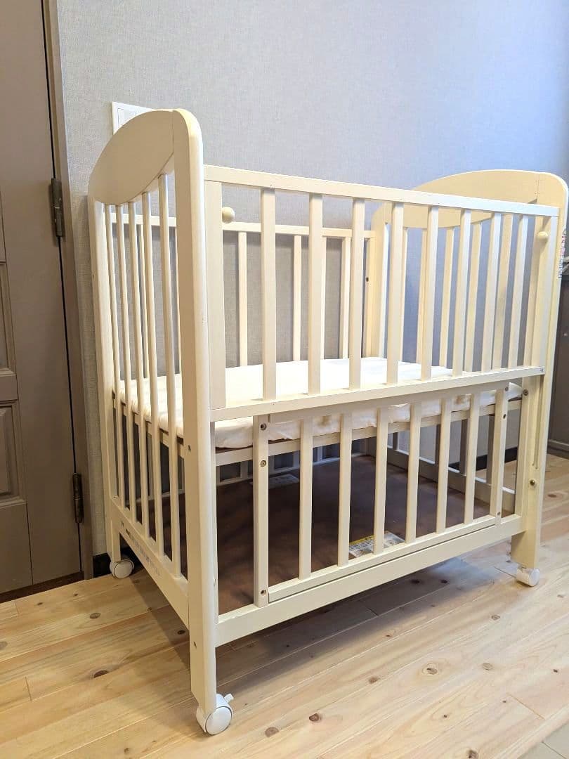 KATOJI ベビーベッド ミニベビーベッド　サンデシカのマットレス付き