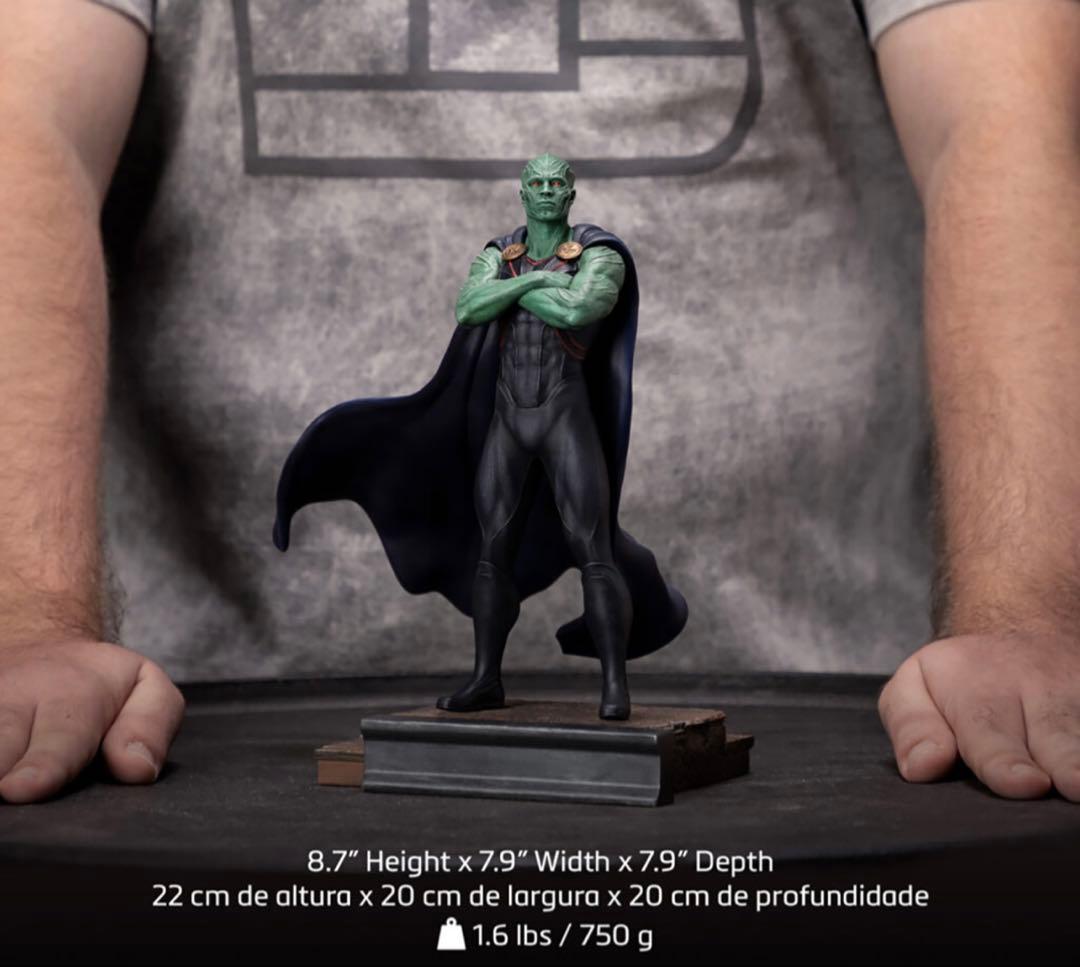 【新品/未開封】 【アイアン・スタジオ スタチュー】マーシャン・マンハンター