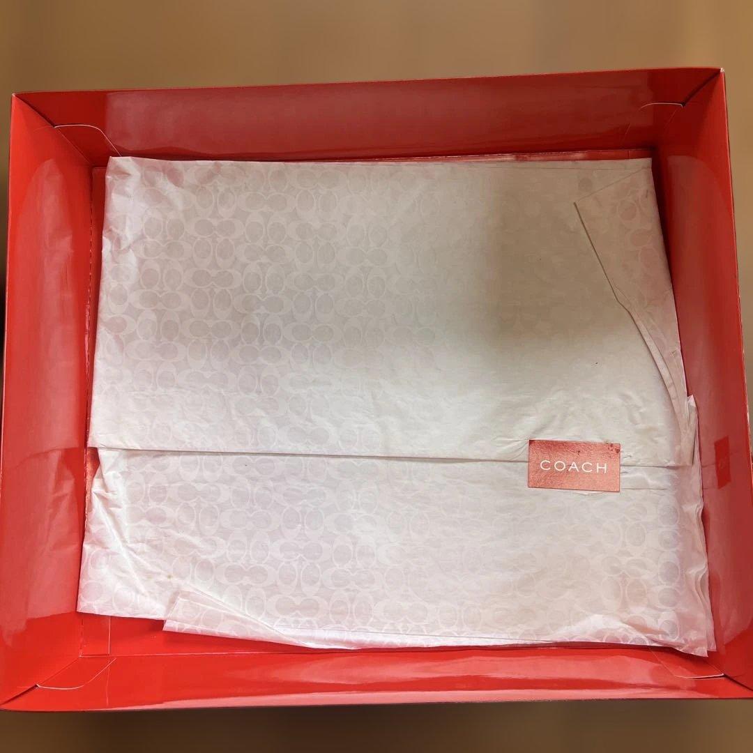 未使用 COACH ホワイトレザー ハンドバッグ コーチ ショルダーバック