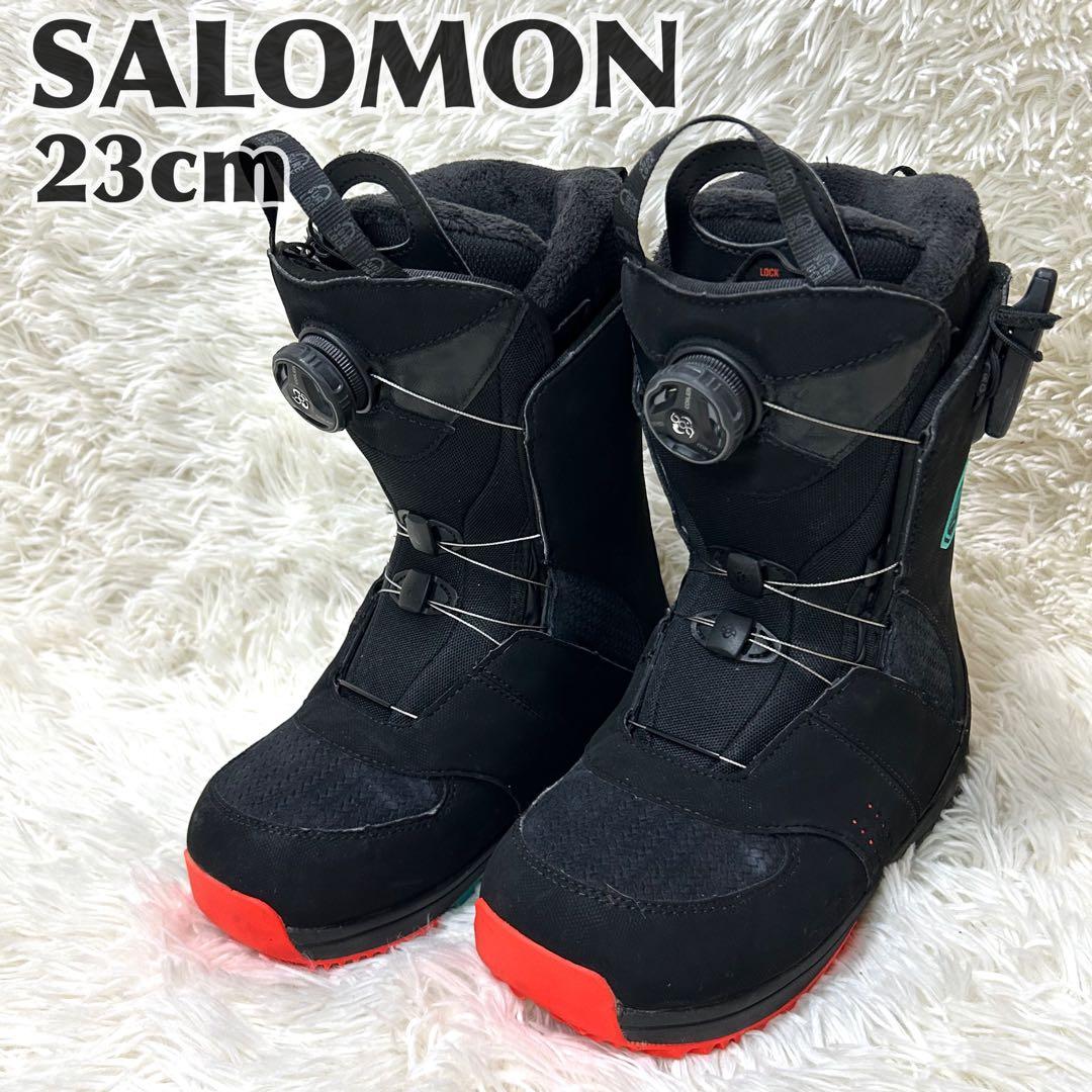 SALOMON IVY BOA SJ スノーボードブーツ 23cm レディース