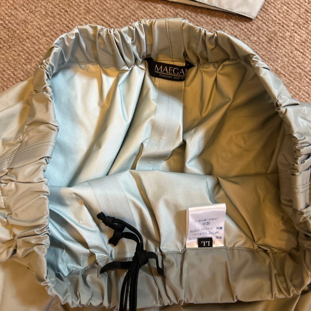 [ゴアテックス]レインコート カッパ メンズ ＬＬセパレート MAEGAKI