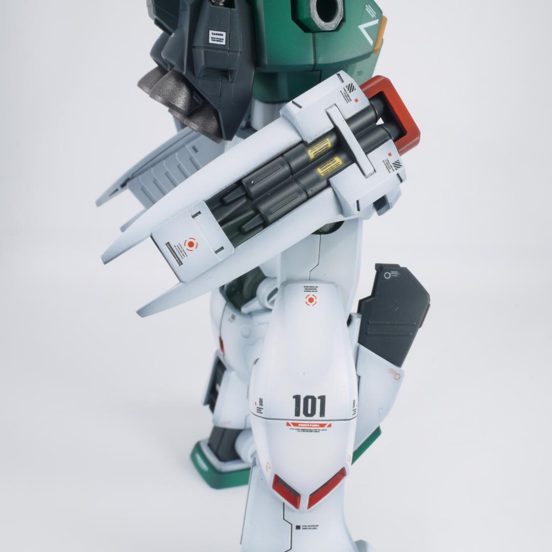 ガンプラ　HG ジムⅢ②　全塗装　完成品