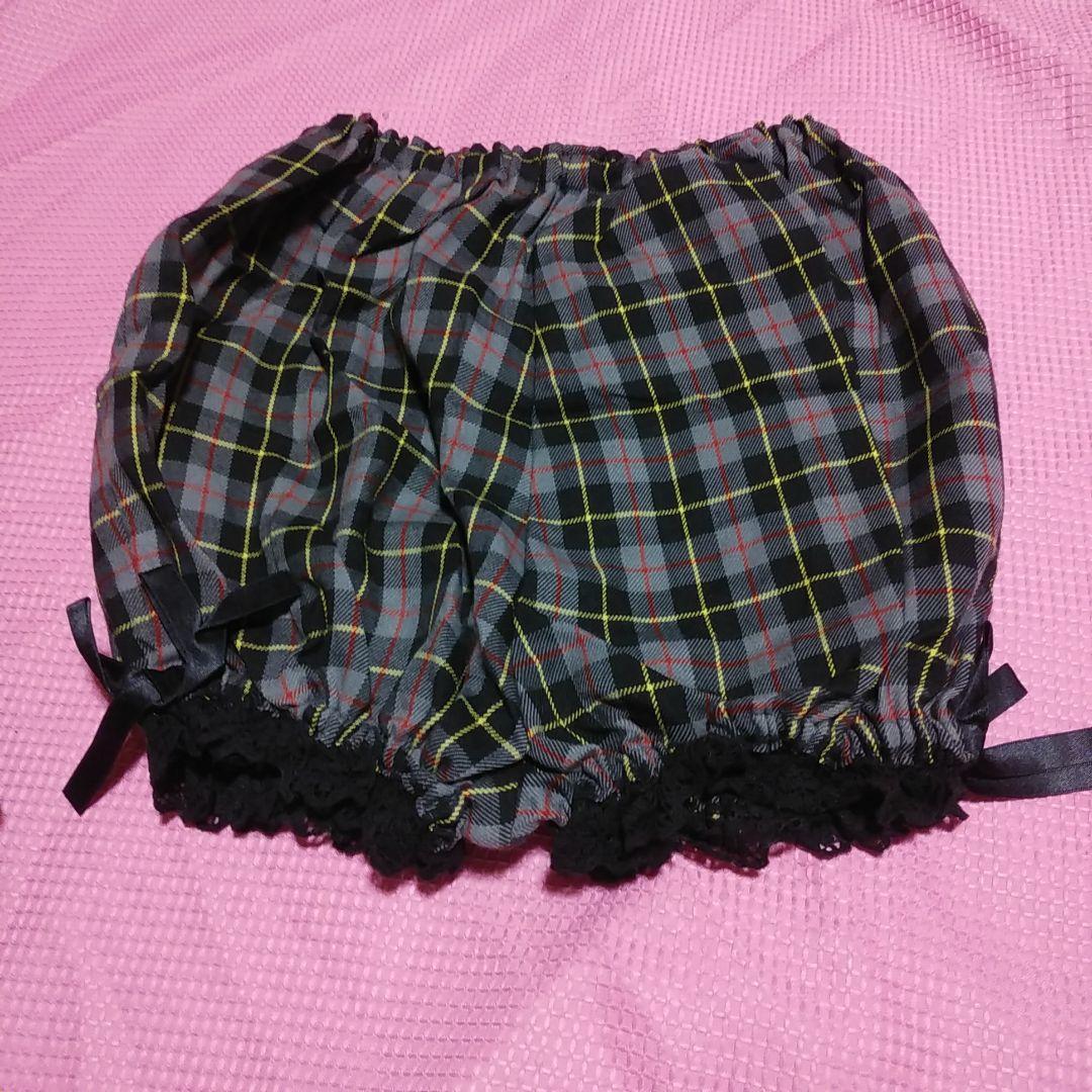 メタモルフォーゼ　チェック柄JSK　ブルマ付き　ロリータ　ロリィタパンク　メタモ