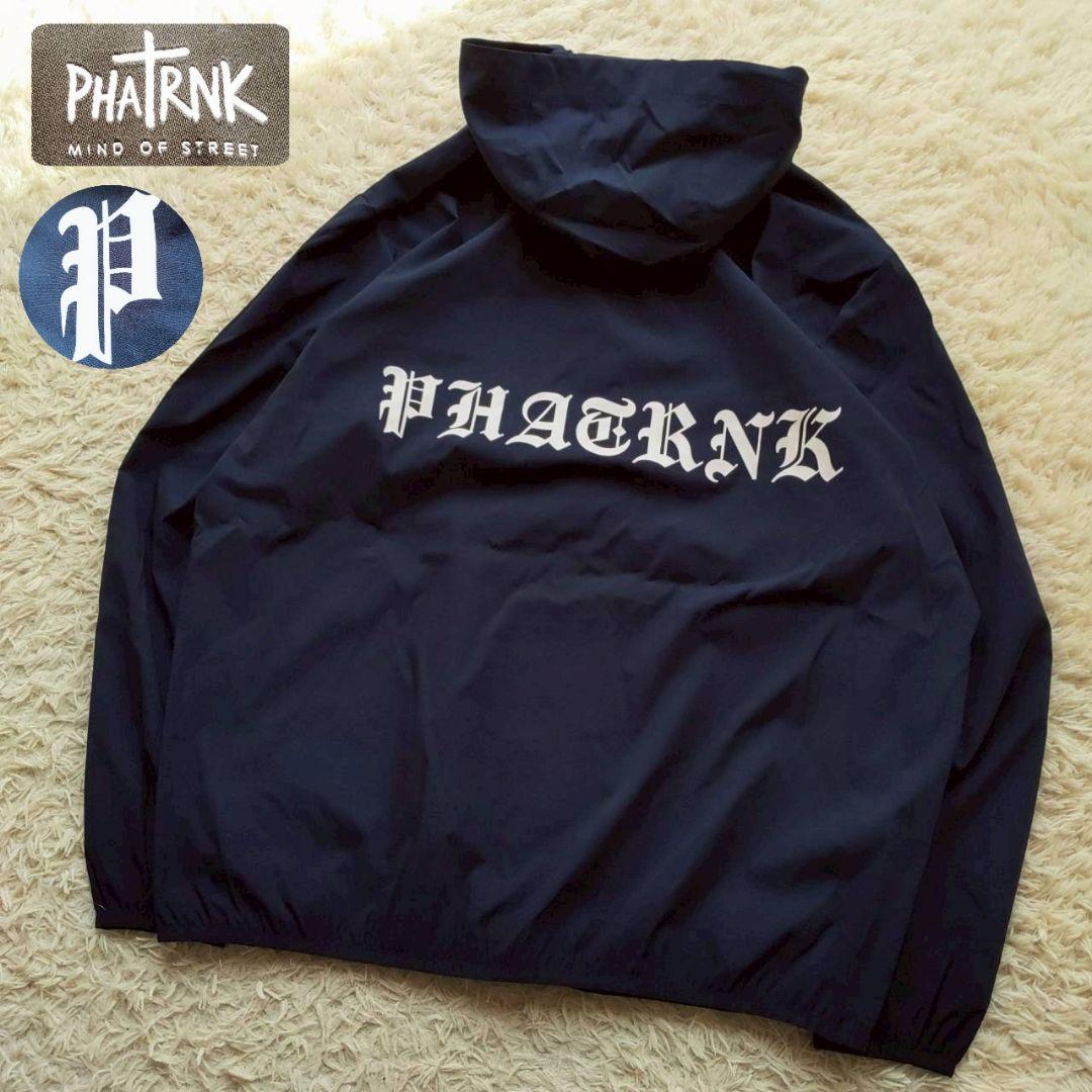 PHATRNK ENGLISH LOGO ウーブン ナイロンジャケット 2XL