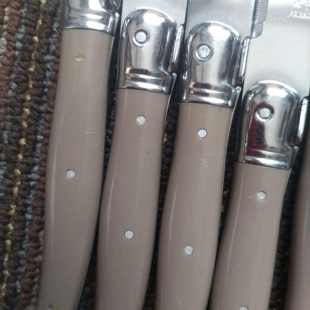 【美品】LAGUIOLE　ラギオール／ライヨール　ステーキナイフ　６本セット