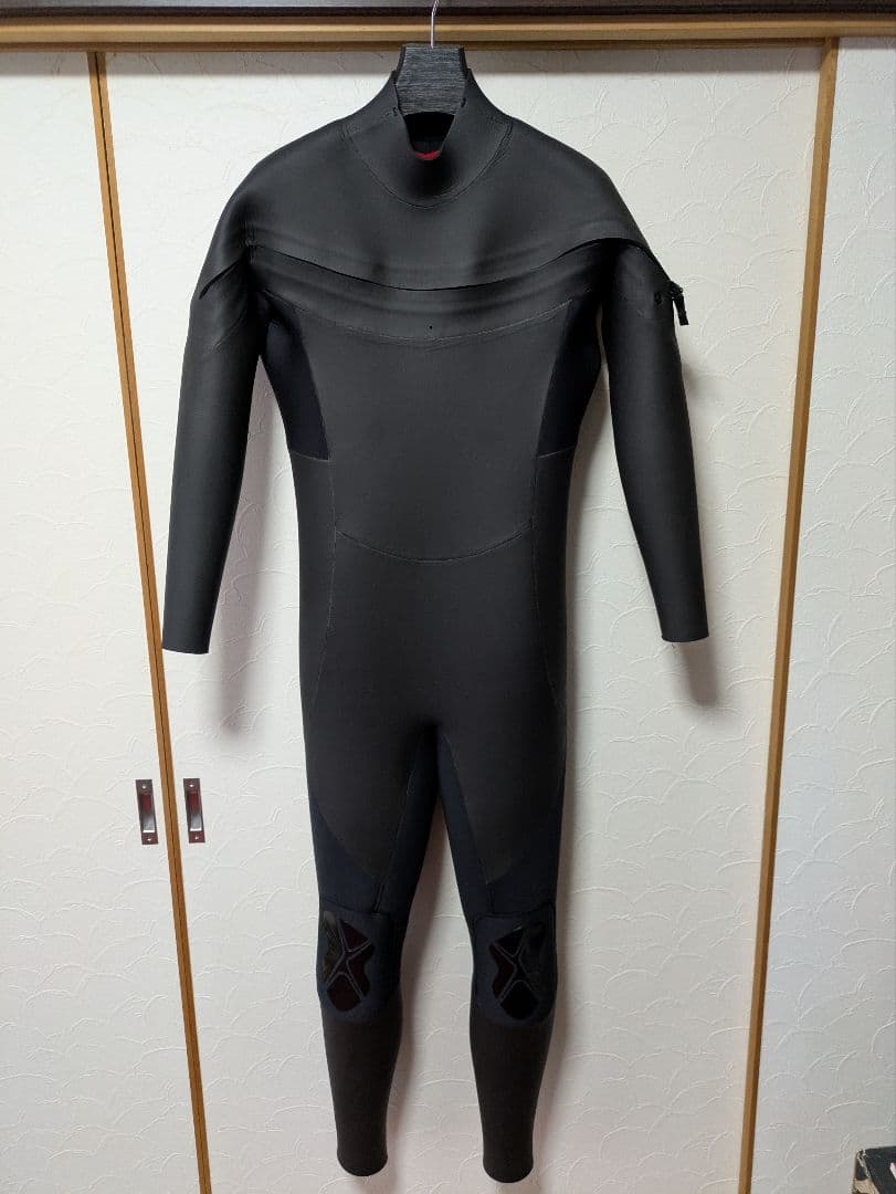 AQUAα LW セミドライスーツ ブラック 全身裏起毛 5×3ミリ