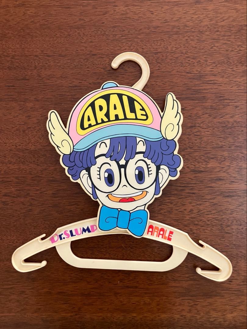 激レア アラレちゃん当時物ハンガー Dr.SLUMP ARALE 鳥山明 集英社