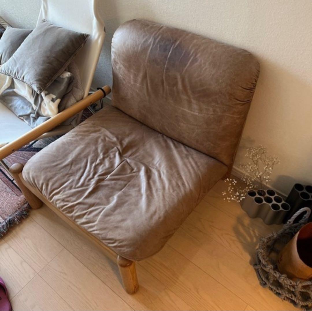 shark attack購入品/ヴィンテージ1pソファ