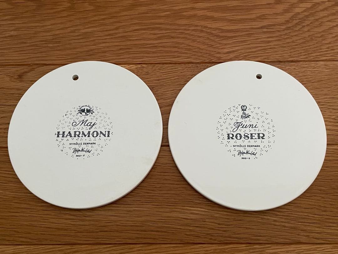 Bjorn Wiinbladマンスリープレート12ヶ月セットNymolle北欧