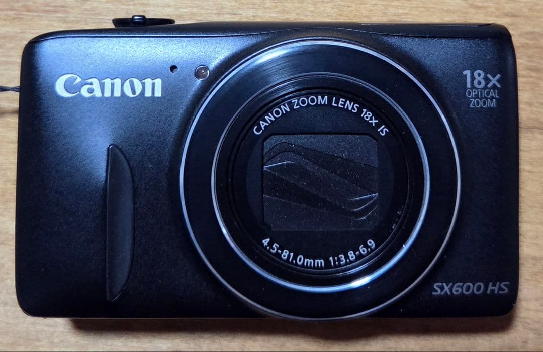 美品 Canon PowerShot SX600 HS Wi-Fi ブラック