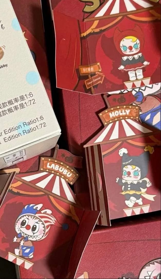 popmart labubu molly pucky ポップマート ラブブ