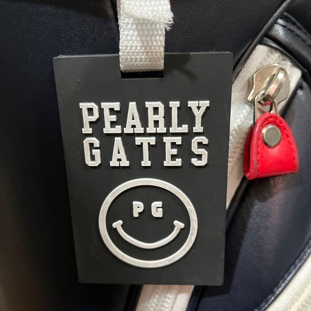 パーリーゲイツ　ゴルフキャディバッグ。