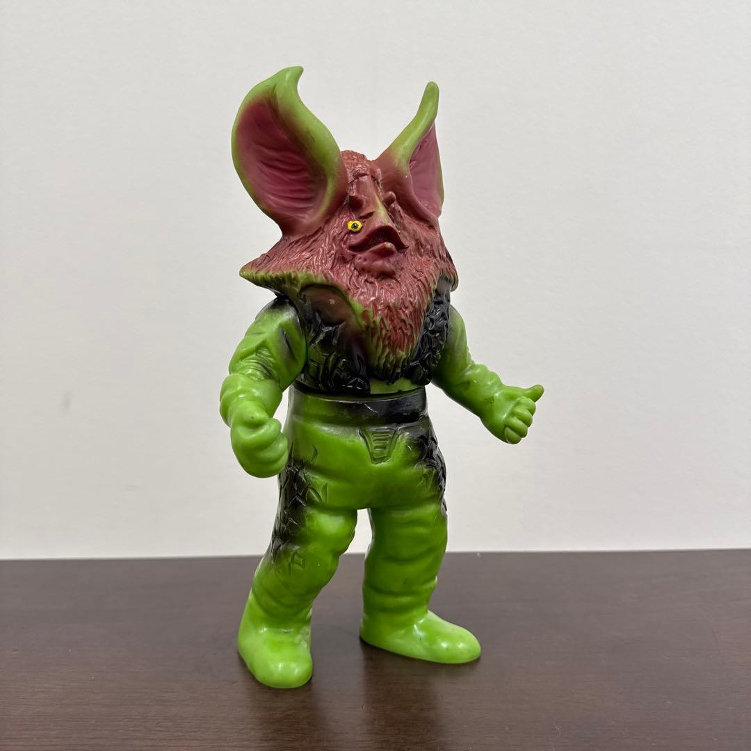 当時物　ブルマァク　怪獣　イカルス星人　ソフビ