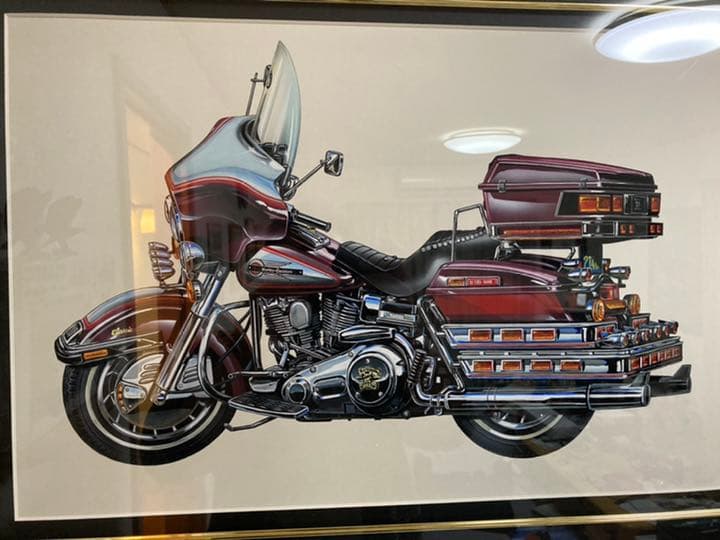 絵画　IMAＩ　プラモデルパッケージ原画