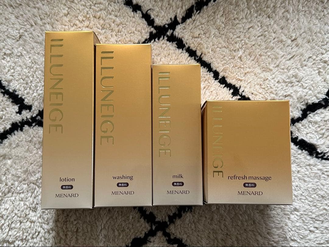 メナードイルネージュ（無香料）4点セット