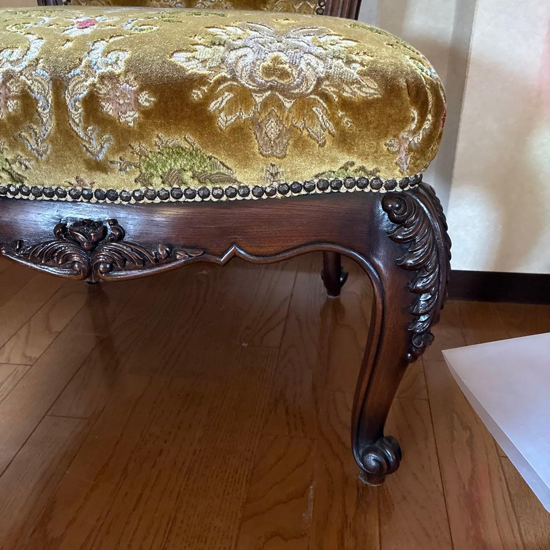 カリモクドマーニ椅子 オリーブグリーン