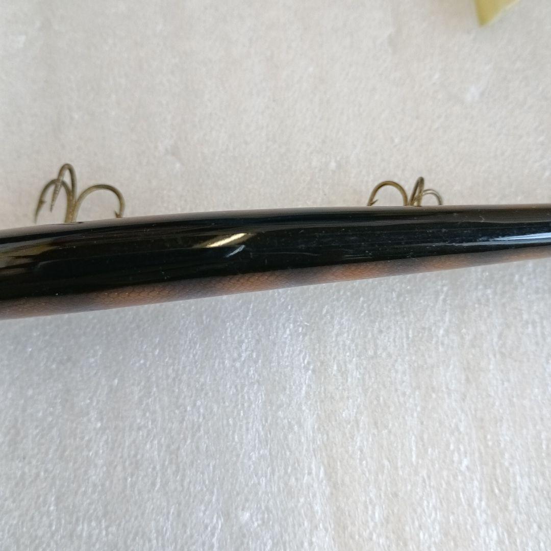 ナベミノー　約15センチ　ハンドメイドルアー　バルサミノー　オールドルアー