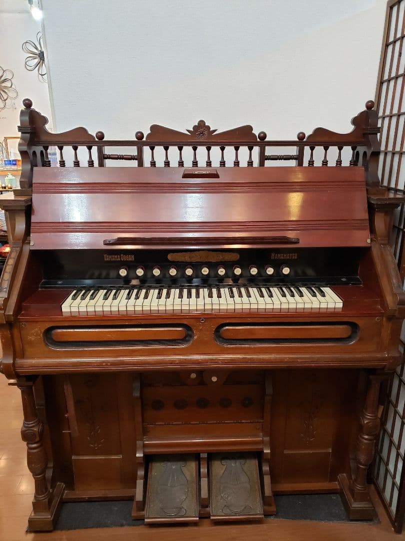 ヤマハ製　足踏みリードオルガン　YAMAHA HAMAMATSU アンティーク