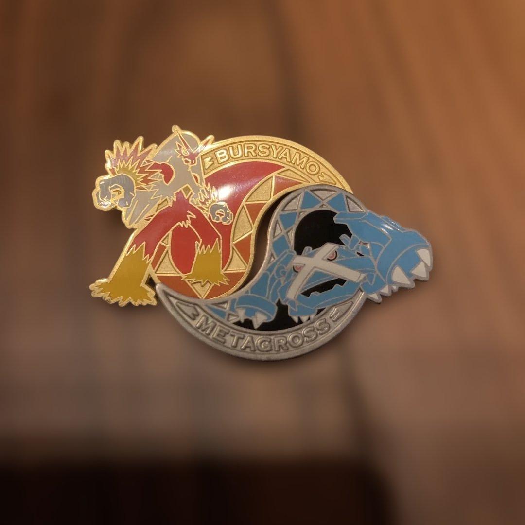 ポケモンセンター限定　バシャーモ　メタグロス　ピンバッジ　ピンズ　セット