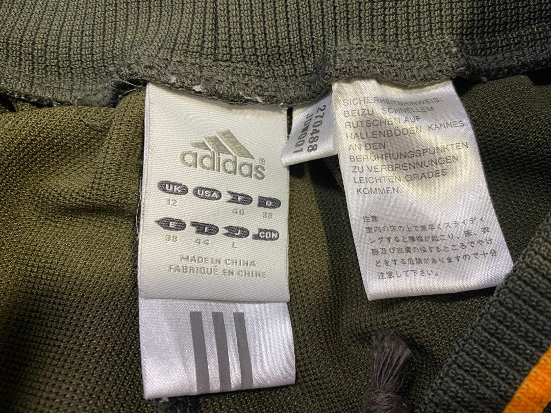 e864☆adidas トラックジャケットジャージ上下セット L