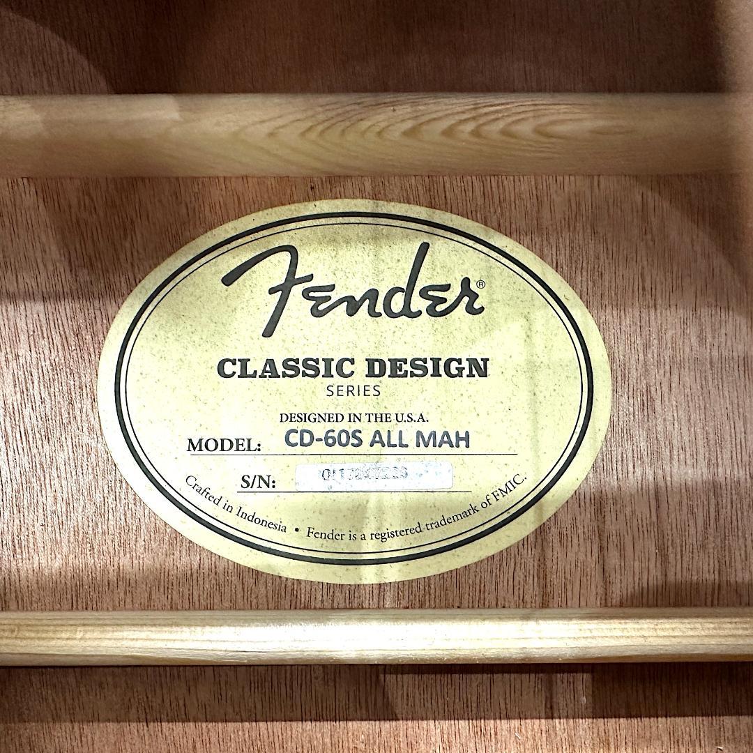 ギター Fender CD-60s ALL MAH