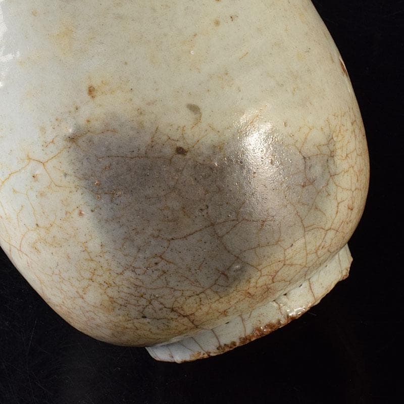 朝鮮美術　李朝　高麗白磁　徳利　V　R7998