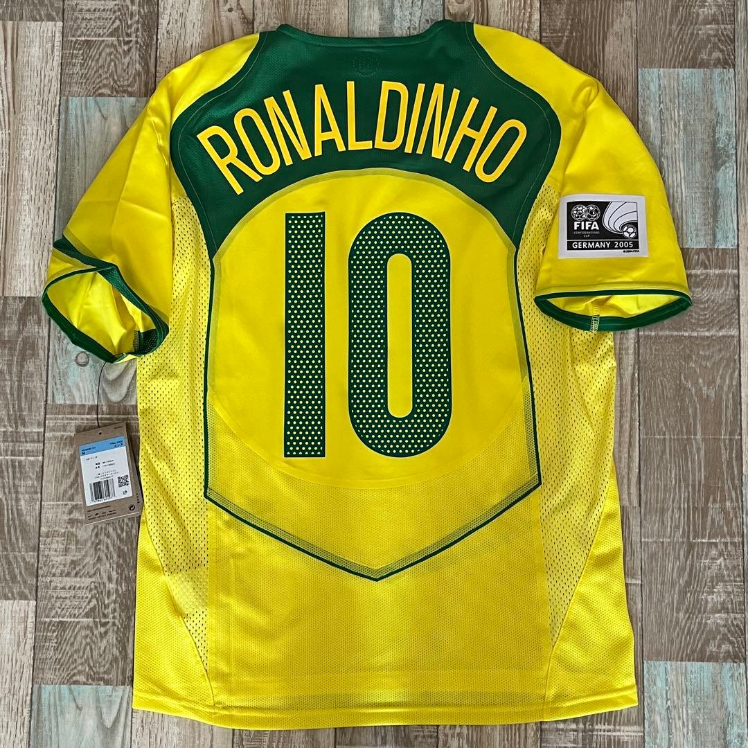 ブラジル代表 2005コンフェデ杯 ロナウジーニョ ユニフォーム