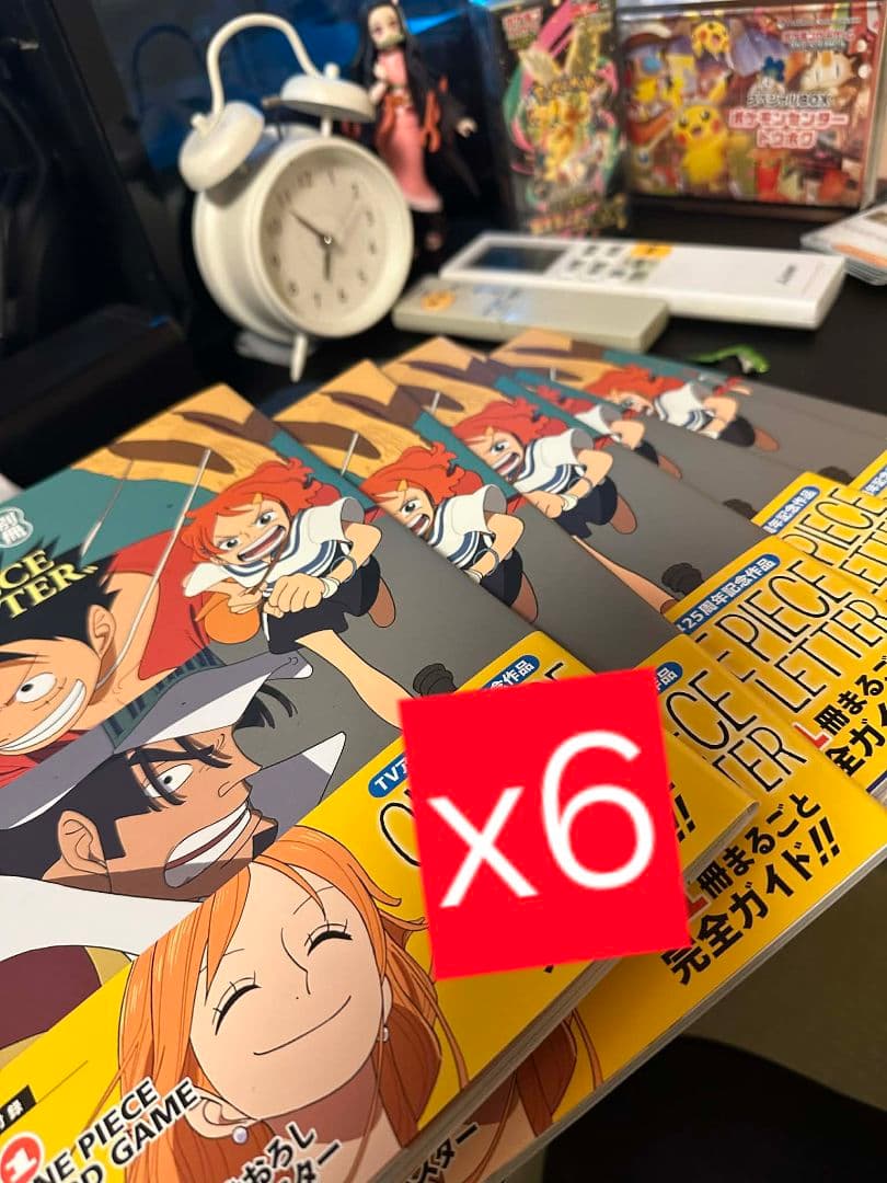 ONE PIECE LETTER 6冊セット