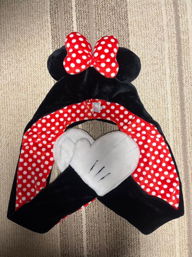 ・廃盤品・ディズニーマフラーファンキャップ ミニー