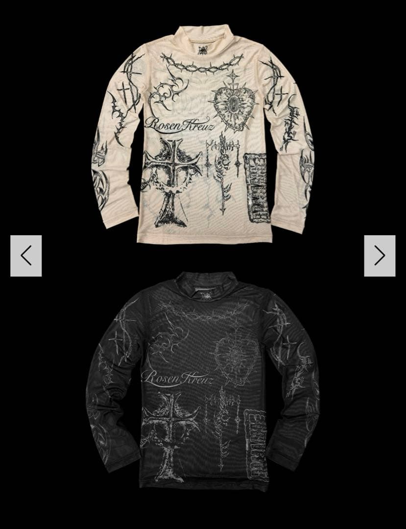 rosen kreuz RK TATOO INK TOPS スキン