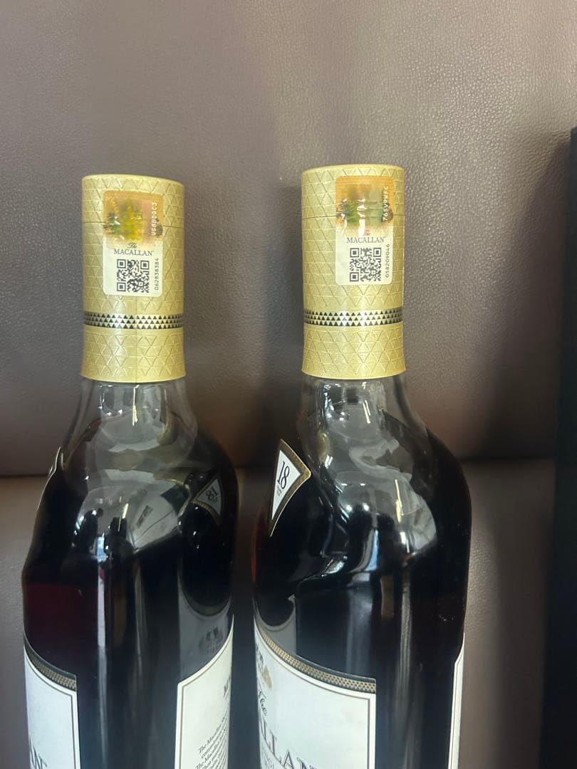 ザ  マッカラン  18年  シェリーオーク  2021 1本2022  1本
