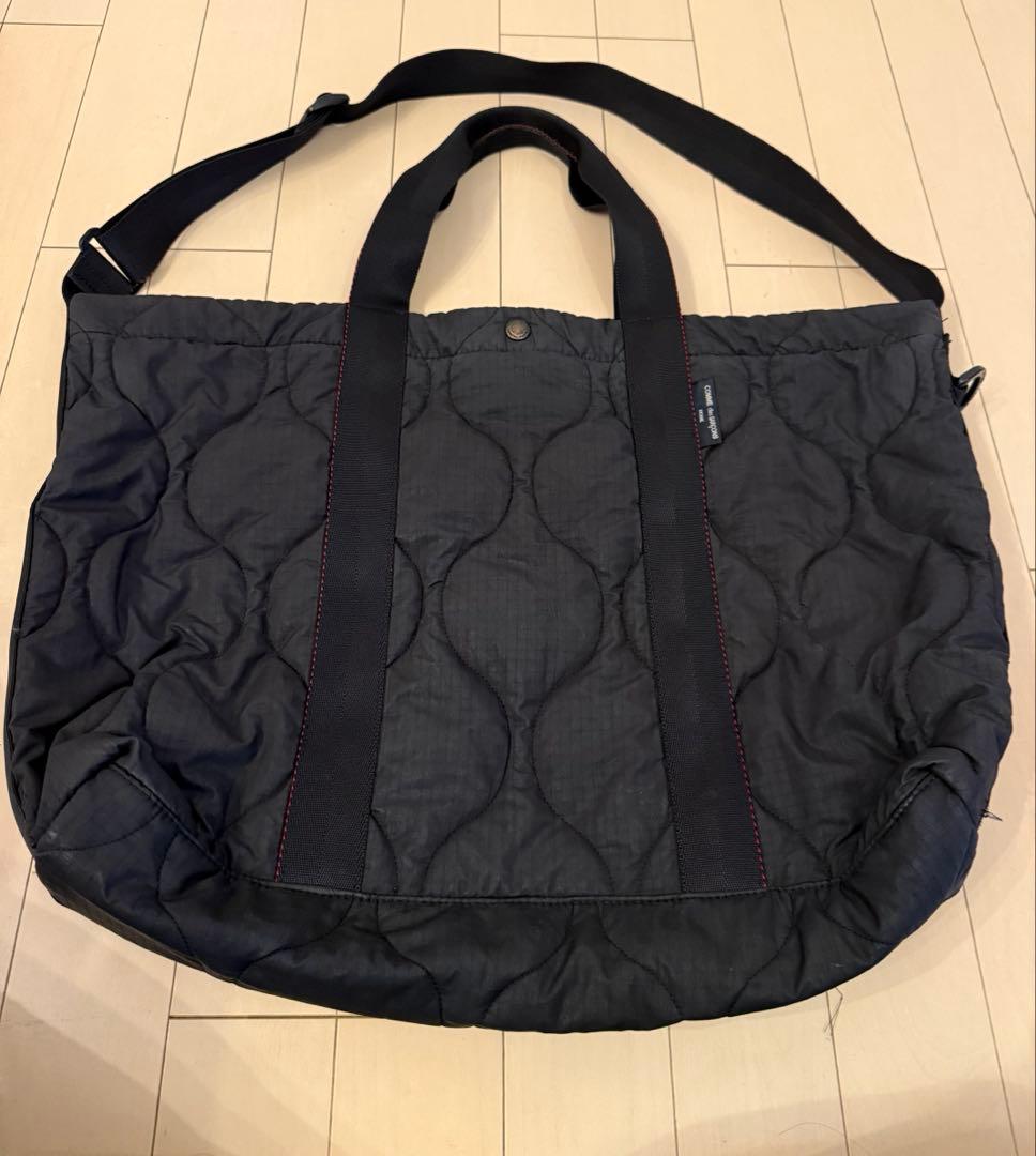 コムデギャルソンオム 2way トートバッグ 23AW ブラック