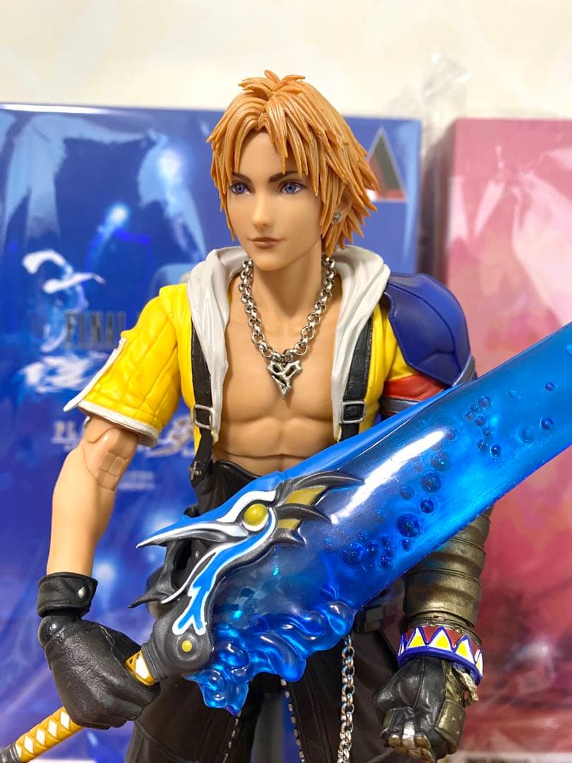 FINAL FANTASY X プレイアーツ改 ティーダ ユウナ フィギュア