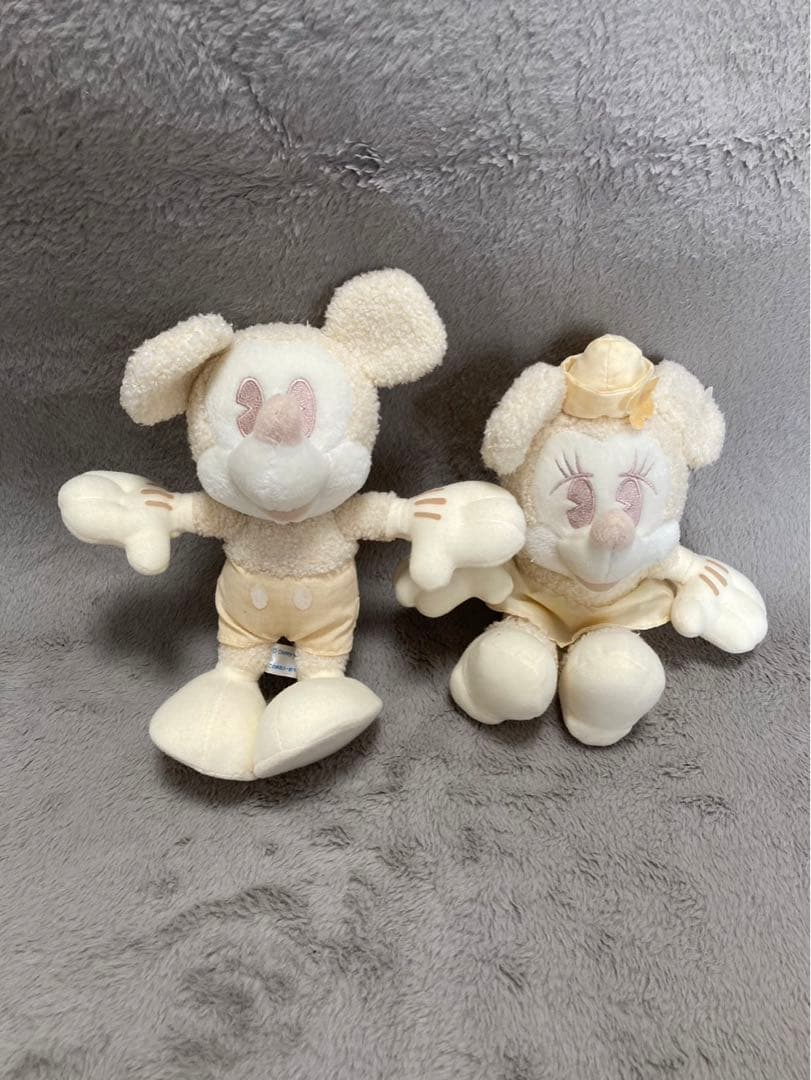 ディズニー　ホワイト　1999年　レトロ　ぬいぐるみ